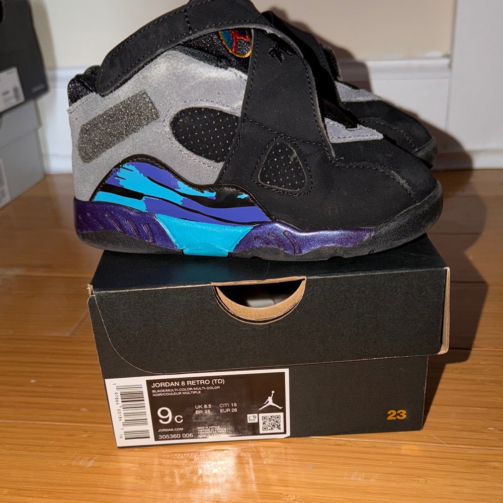Jordan Retro 8 - Toddler 9C